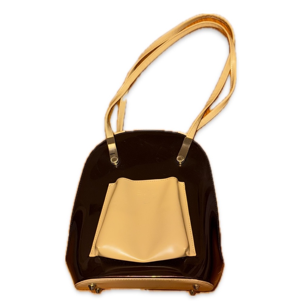 Beijo Two-Tone Convertible Crossbody Backpack London Paris New York